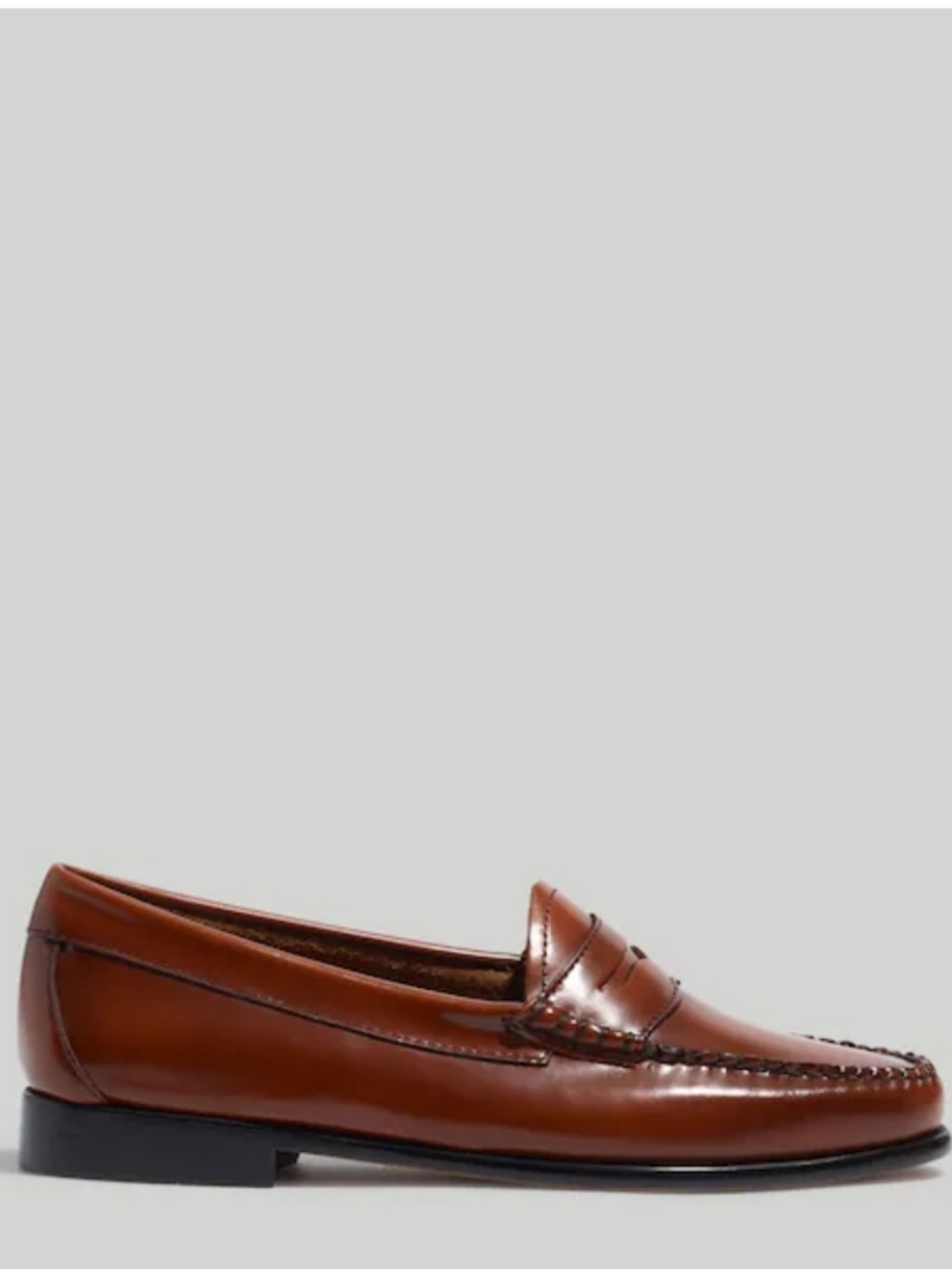 G.H.BASS Whitney Weejuns® Penny Loafers in Cognac Brown Size 6 NWOB